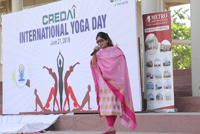 International Yoga Day at Gaur City  